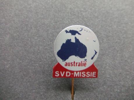 SVD Societas Verbi Divini(Missionarissen van Steyl)Australië rood blauw